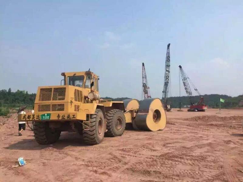沖擊式壓路機(jī)機(jī)租賃案例